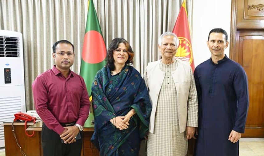 প্রধান উপদেষ্টার সঙ্গে তাজউদ্দিন পরিবারের সৌজন্য সাক্ষাৎ